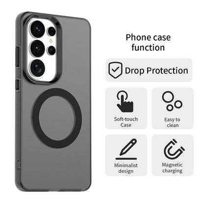 MagSafe Case for Samsung Galaxy S26 Ultra S948, Techsuit, CandyCase, Black