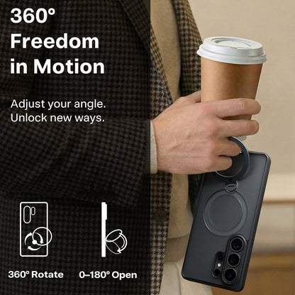 MagSafe Case for Samsung Galaxy S26 Ultra, Torras, Ostand Spin, Mov