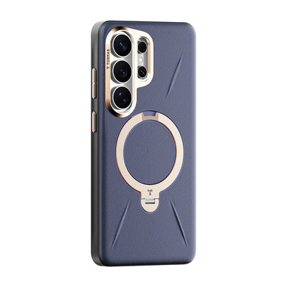 MagSafe Case for Samsung Galaxy S26 Ultra, Torras, QPRO Leather, Purple