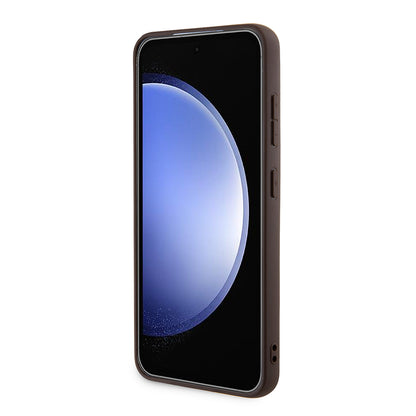 MagSafe Case for Samsung Galaxy Z Flip7 F766, Guess, 4G Collection, Brown