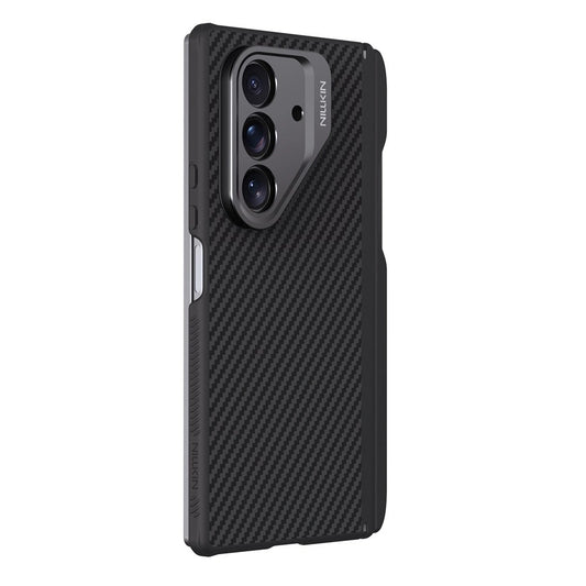 MagSafe Case for Samsung Galaxy Z Fold7 F966, Nillkin, CarboProp with Camera Cutout and S-Pen Holder, Black