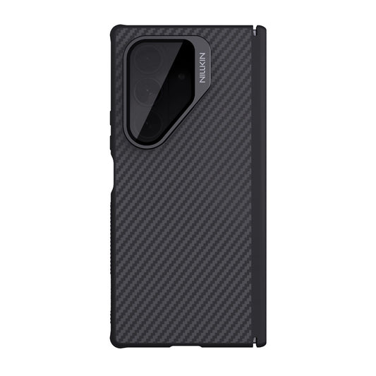 MagSafe Case for Samsung Galaxy Z Fold7 F966, Nillkin, CarboProp with Transparent Black Lens Cover, Black