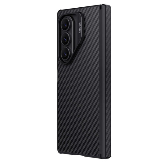 MagSafe Case for Samsung Galaxy Z Fold7 F966, Nillkin, Synthetic Fiber Pro, Black
