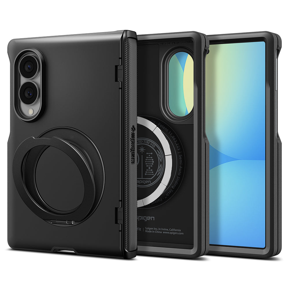 MagSafe Case for Samsung Galaxy Z Fold8 F971, Spigen, Slim Armor Pro S, Black ACS11779