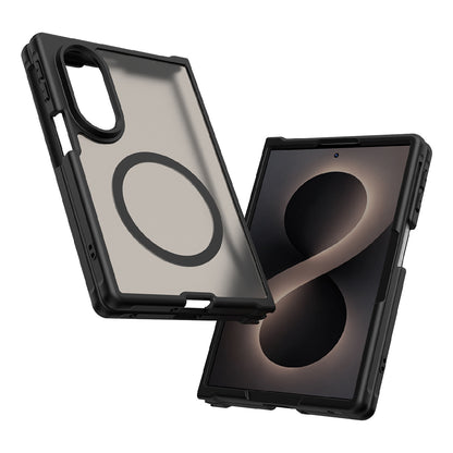 MagSafe Case for Samsung Galaxy Z Fold8 F971, Techsuit, HaloFrost II, Black