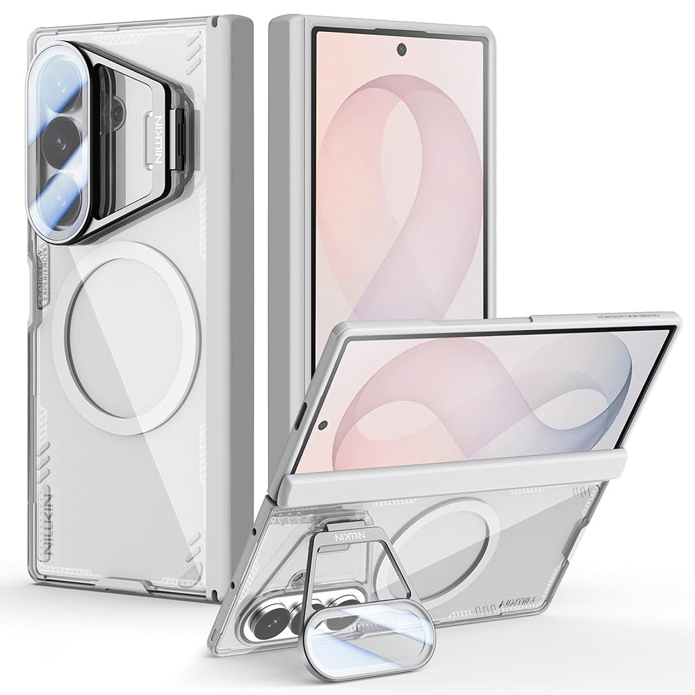 MagSafe Case for Samsung Galaxy Z Fold8 Ultra F976, Nillkin, Iceblade Prop with Camera Cutout, Gray