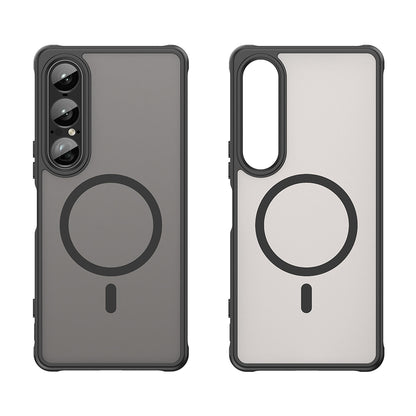 MagSafe Case for Sony Xperia 1 VII, Techsuit, HaloFrost II, Black