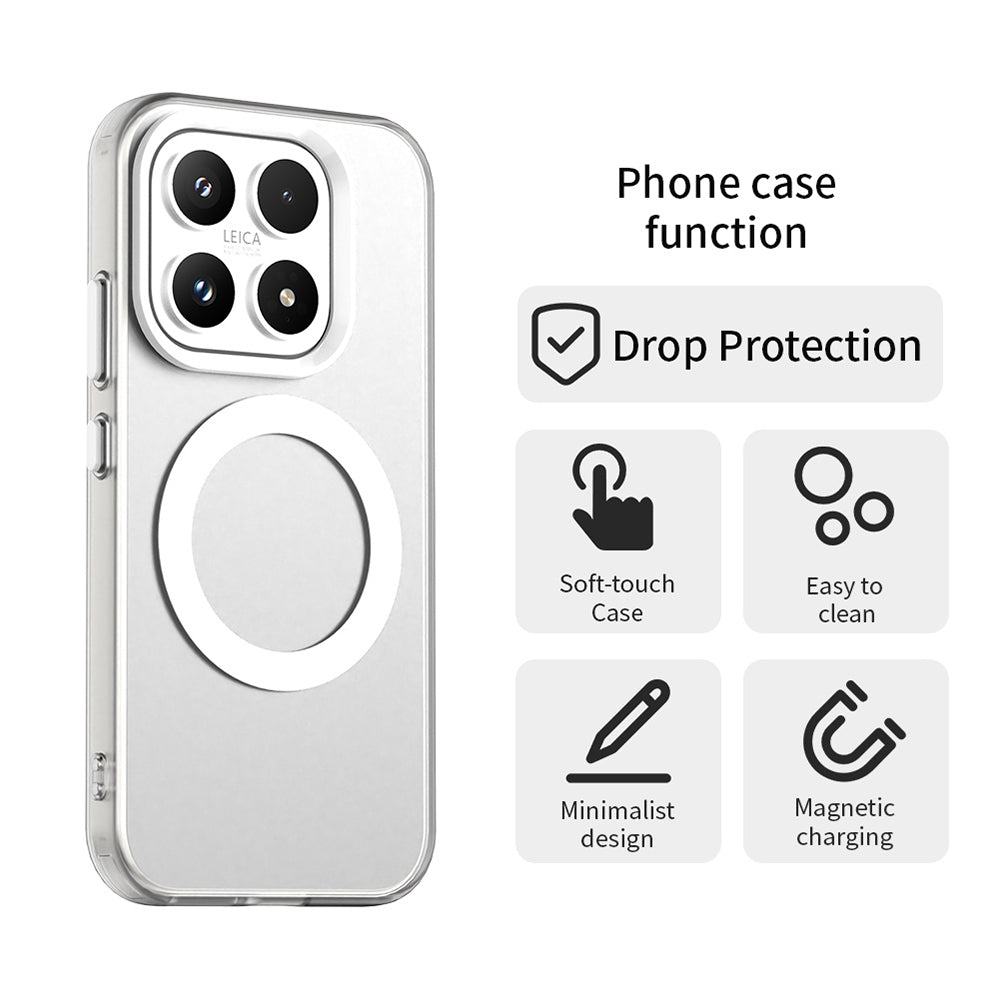 MagSafe Case for Xiaomi 17, Techsuit, CandyCase, White