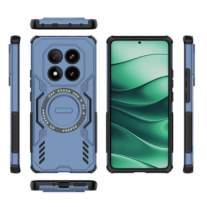 MagSafe Case for Xiaomi Poco X7 / Redmi Note 14 Pro 5G, Techsuit, ArmorMag, Blue