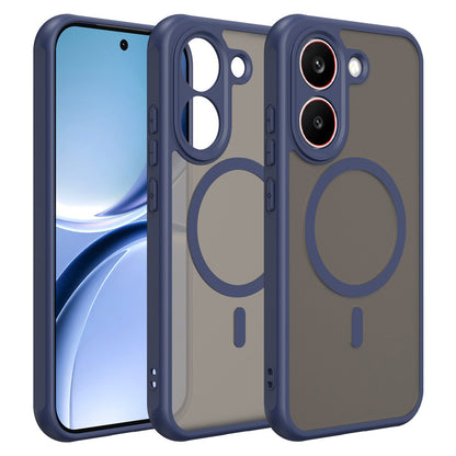 MagSafe Case for Xiaomi Poco X8 Pro, Techsuit, HaloFrost II, Navy Blue