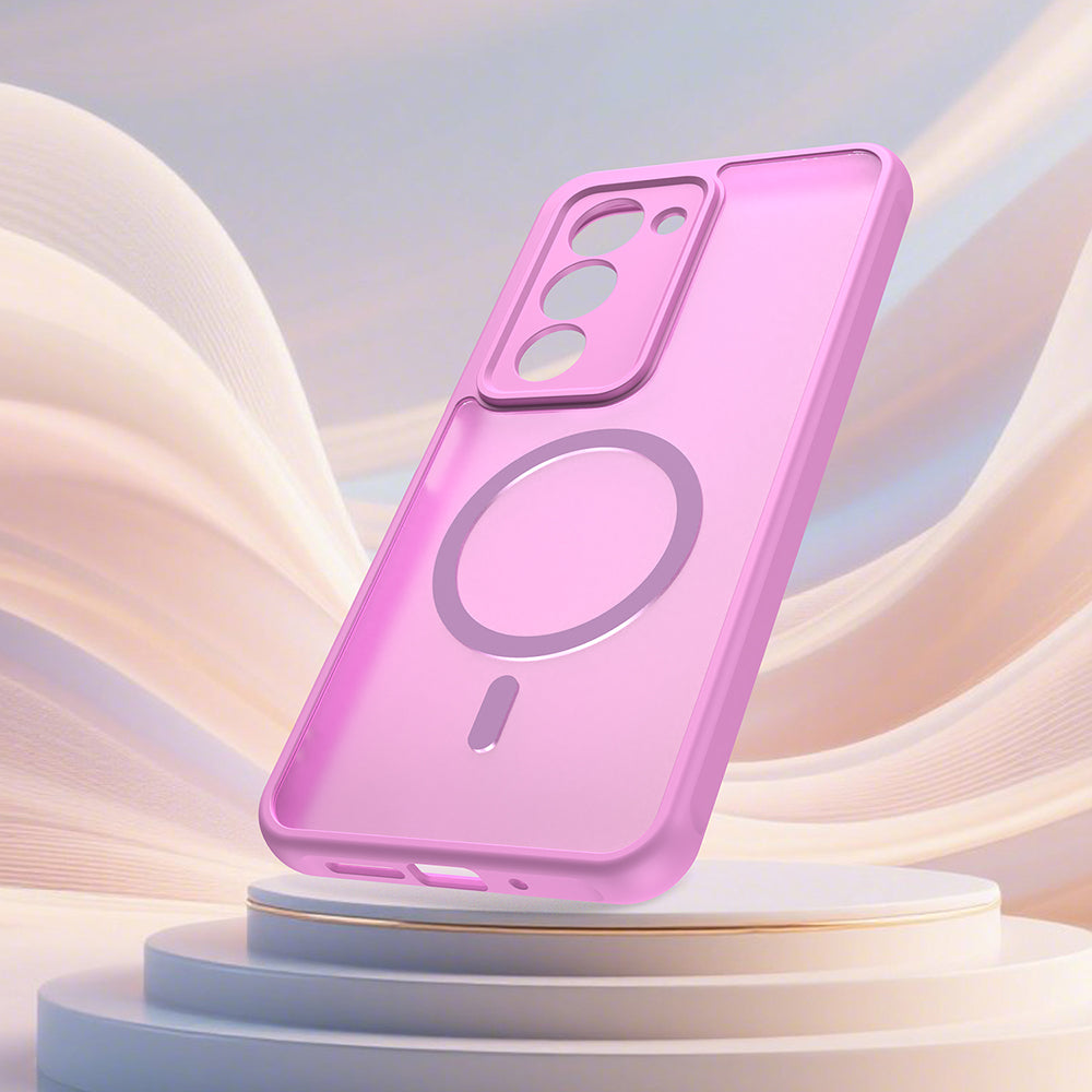 MagSafe Case for Xiaomi Redmi 15 5G / 15 4G, Techsuit, HaloFrost II, Pink