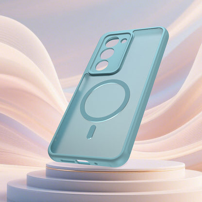 MagSafe Case for Xiaomi Redmi 15 5G / 15 4G, Techsuit, HaloFrost II, Light Green