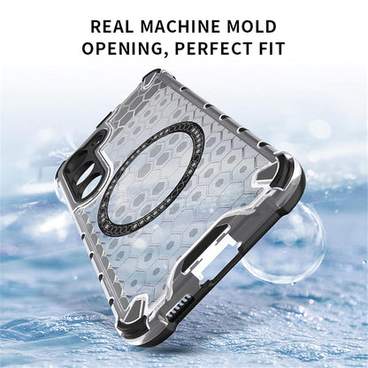 MagSafe Case for Xiaomi Redmi 15 5G / 15 4G, Techsuit, HoneyComb Shield, Green