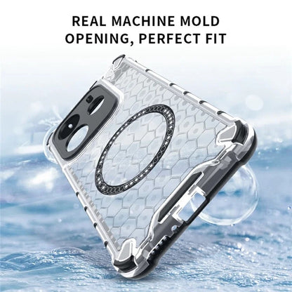 MagSafe Case for Xiaomi Redmi Note 14 5G, Techsuit, HoneyComb Shield, White