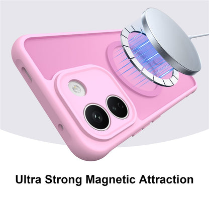 MagSafe Case for Xiaomi Redmi Note 17 4G / Note 17 5G, Techsuit, HaloFrost II, Pink