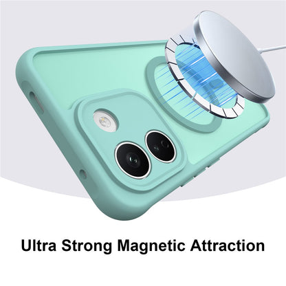 MagSafe Case for Xiaomi Redmi Note 17 4G / Note 17 5G, Techsuit, HaloFrost II, Light Green