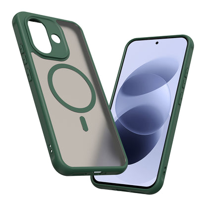 MagSafe Case for Xiaomi Redmi Note 17 Pro, Techsuit, HaloFrost II, Green