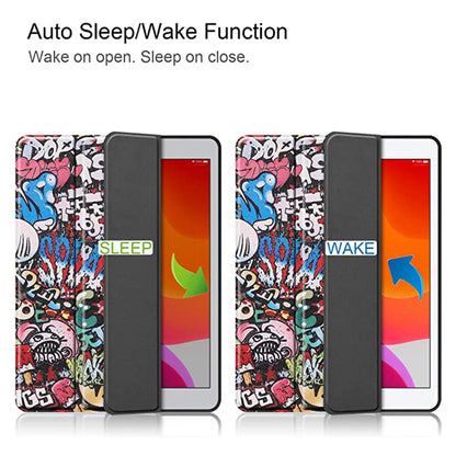 Case for Apple iPad 10.2 (2021) / 10.2 (2020) / 10.2 (2019), Techsuit, FoldPro, Multicolor