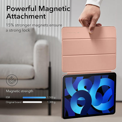 Case for Apple iPad Air 11 (2024) / Air (2022) / Air (2020) / Pro 11 (2018), ESR, Rebound, Rose Gold