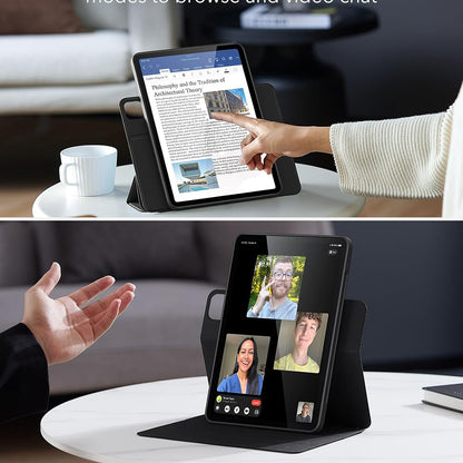 Case for Apple iPad Pro 13 (2024), ESR, Rebound Hybrid, Black