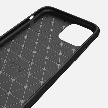 Case for Apple iPhone 11 Pro Max, Techsuit, Carbon, Black