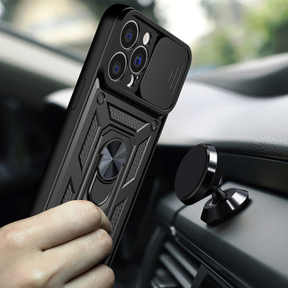 Case for Apple iPhone 13 Pro Max, Techsuit, CamShield, Black