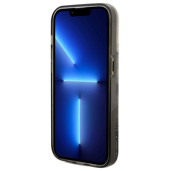 Case for Apple iPhone 14 Pro Max, Karl Lagerfeld, Liquid Glitter Choupette, Transparent