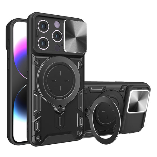 Case for Apple iPhone 14 Pro, Techsuit, CamGuard Pro, Black