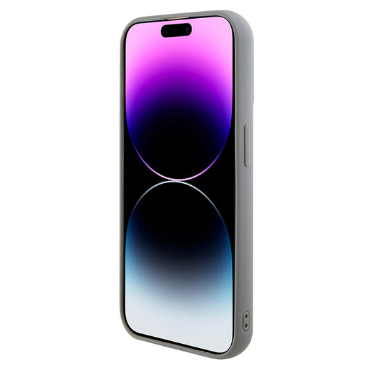 Case for Apple iPhone 15 Pro Max, Guess, Sequin Script Metal, Silver