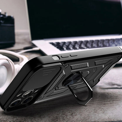 Case for Apple iPhone 15, Techsuit, CamShield, Black