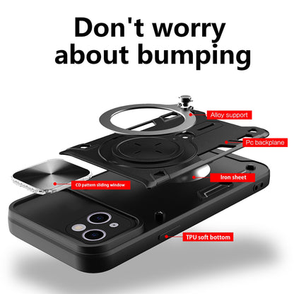 Case for Apple iPhone 16 Plus, Techsuit, CamGuard Pro, Rose Gold