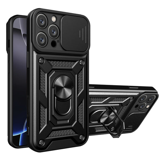 Case for Apple iPhone 16 Pro Max, Techsuit, CamShield, Black