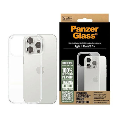 Case for Apple iPhone 16 Pro, PanzerGlass, HardCase, Transparent