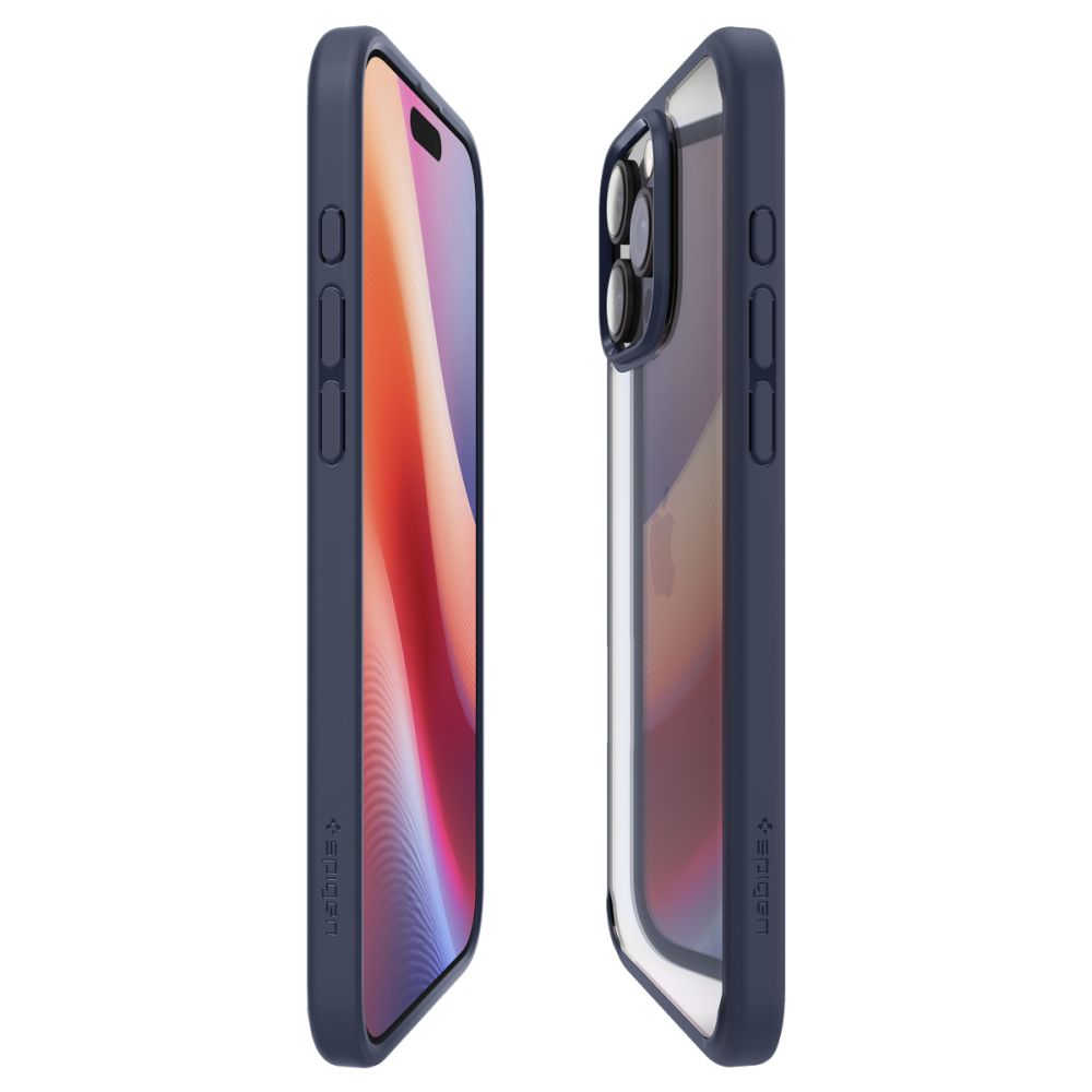 Case for Apple iPhone 16 Pro, Spigen, Ultra Hybrid, Navy ACS08126