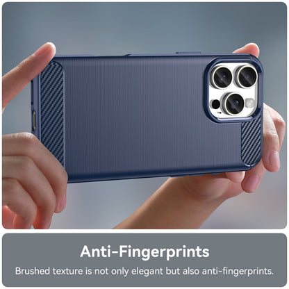 Case for Apple iPhone 16 Pro, Techsuit, Carbon, Blue