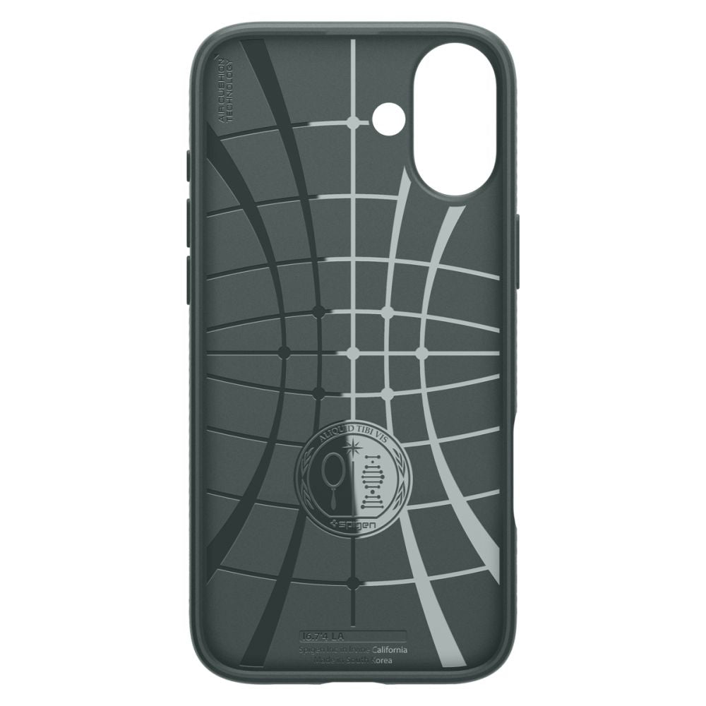 Case for Apple iPhone 16, Spigen, Liquid Air, Green