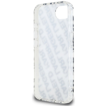 Case for Apple iPhone 17e / 16e, Karl Lagerfeld, IML Luxury Gold Fullover Logo, Gold