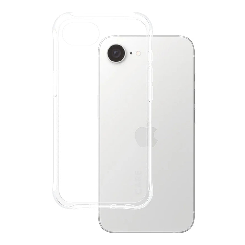 Case for Apple iPhone 16e, PanzerGlass, Fashionable Care, Transparent