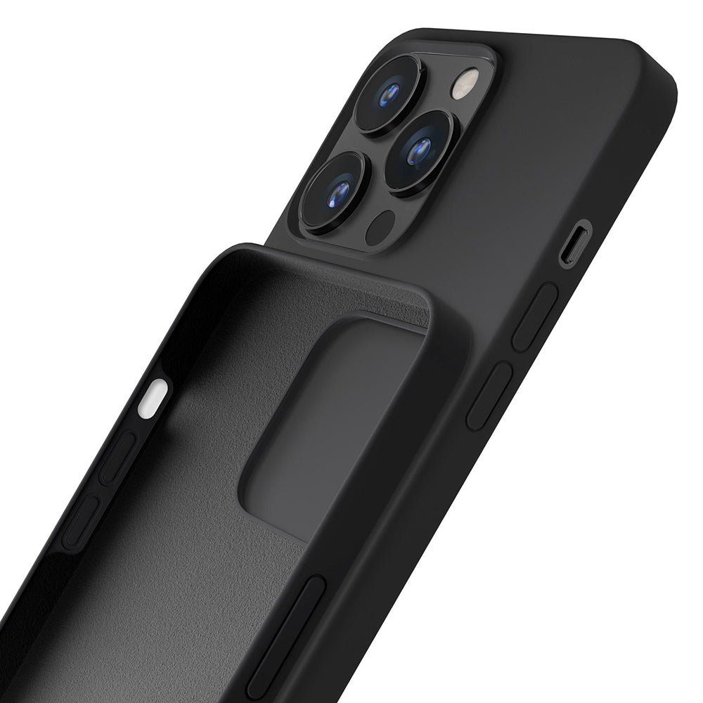 Case for Apple iPhone 17 Air, 3MK, Silicone, Black