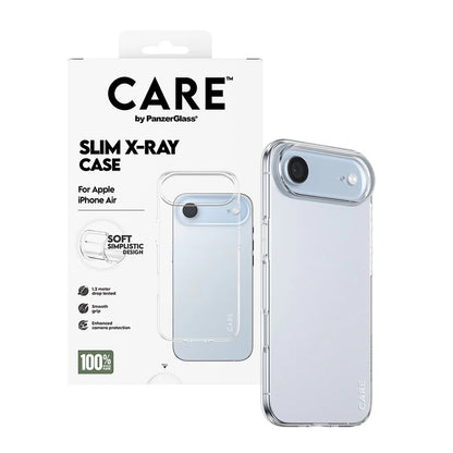 Case for Apple iPhone 17 Air, PanzerGlass, Care Fashionable X-ray, Transparent