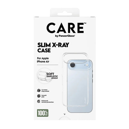 Case for Apple iPhone 17 Air, PanzerGlass, Care Fashionable X-ray, Transparent