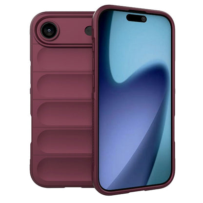 Case for Apple iPhone 17 Air, Techsuit, Magic Shield, Burgundy
