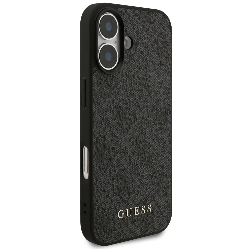 Case for Apple iPhone 17, Guess, 4G Classic, Black