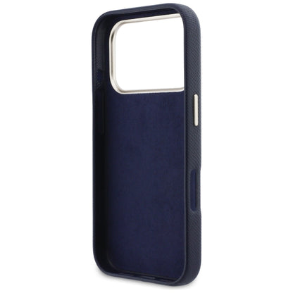 Case for Apple iPhone 17 Pro Max, Guess, Resin Logo, Blue