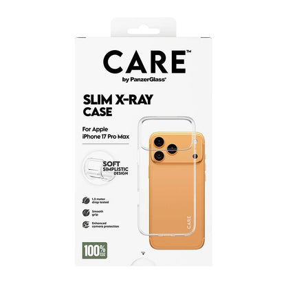 Case for Apple iPhone 17 Pro Max, PanzerGlass, Care Fashionable X-ray, Transparent