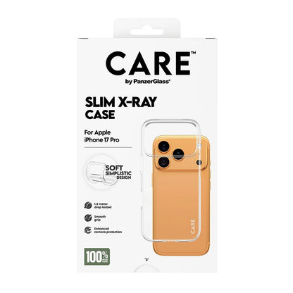 Case for Apple iPhone 17 Pro, PanzerGlass, Care Fashionable X-ray, Transparent
