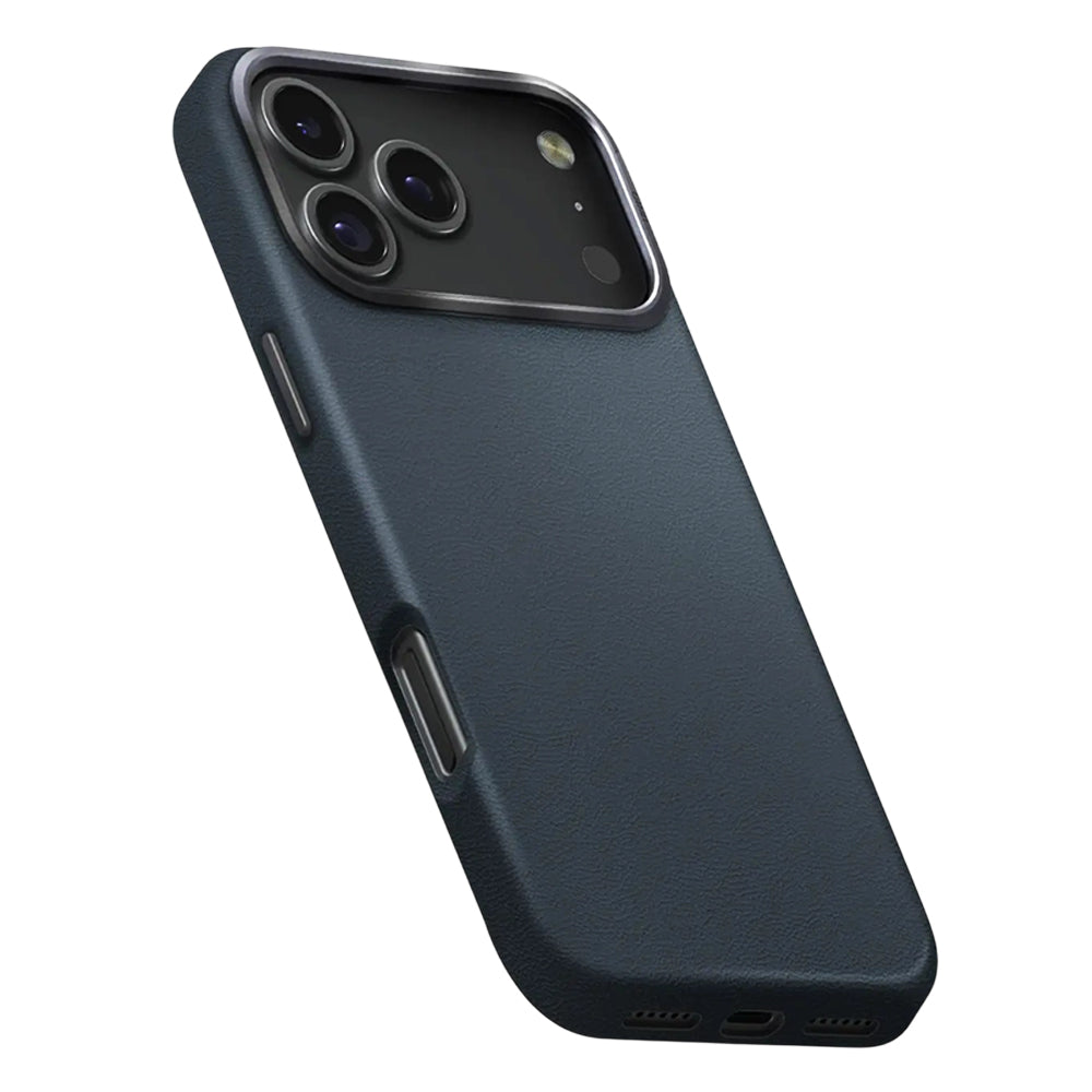 Case for Apple iPhone 17 Pro, UNIQ, Lyden Leatherette, Blue