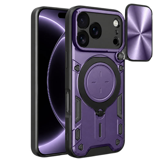 Case for Apple iPhone 18 Pro / 17 Pro, Techsuit, CamGuard Pro, Purple