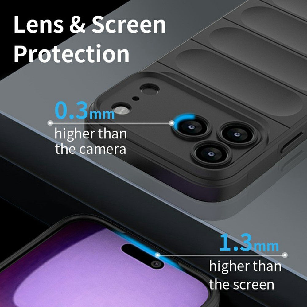 Case for Apple iPhone 18 Pro / 17 Pro, Techsuit, Magic Shield, Blue