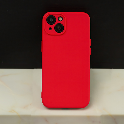 Case for Apple iPhone 18 Pro / 17 Pro, OEM, Silicone, Red